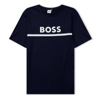 тениска,детски,тениски,boss,kids,large,logo,t,shirt,logo,design,navy,849