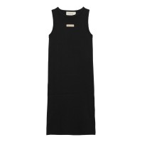 рокля,детски,облекла,calvin,klein,jeans,rib,sleeveless,dress,ck,black,beh