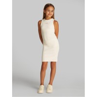 рокля,детски,облекла,calvin,klein,jeans,rib,sleeveless,dress,tofu,yas