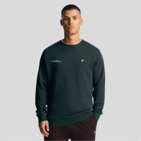 блуза,облекла,на,разпродажба,мъжки,блузи,lyle,and,scott,co,ordinate,print,crewneck,sweatshirt,green