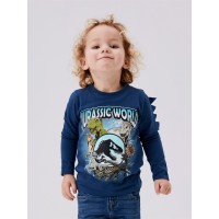 фланелка,с,дълъг,ръкав,детски,тениски,name,it,jurassic,world,long,sleeve,top,dark,denim