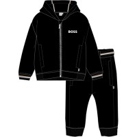 детски,комплект,детски,облекла,boss,logo,tracksuit,set,infants,black,09b