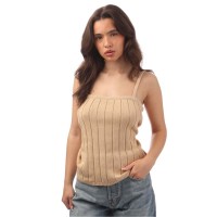 потник,дамски,топове,nobodys,child,wide,rib,cami,top,beige