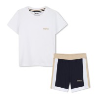 boss,t,shirt,and,shorts,set,infants,white,10p