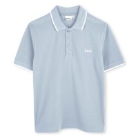 boss,kids,small,logo,polo,design,pale,blue