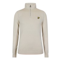 пуловер,облекла,на,разпродажба,мъжки,пуловери,lyle,and,scott,quarter,zip,jumper,taupe,w370