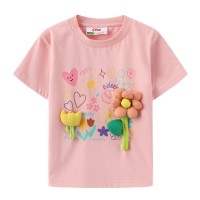 детски,тениски,star,girls&#8217;,tee,pink