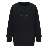 блуза,детски,горнища,с,качулка,детски,3/4,панталони,blank,essentials,crewneck,sweatshirt,black