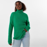 пуловер,дамски,плетени,дрехи,jack,wills,oversized,funnel,jumper,jolly,green