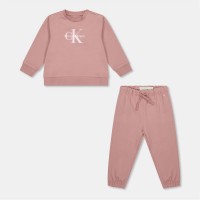 детски,3/4,панталони,calvin,klein,jeans,unisex,kids',monogram,set,rose,tp9