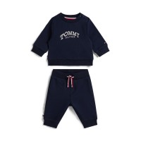 детски,3/4,панталони,tommy,hilfiger,unisex,kids',monotype,clothing,set,night,navy,c1g