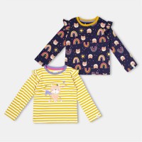 детски,тениски,детски,облекла,lilly,and,sid,rnbow,tops,2pk,in99,multi