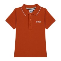 детска,блуза,с,яка,детски,облекла,boss,small,logo,polo,shirt,infants,tangerine,388
