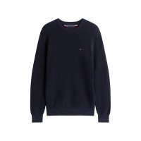 пуловер,мъжки,пуловери,tommy,hilfiger,men's,crew,neck,jumper,desert,sky,dw5