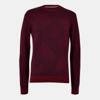 пуловер,мъжки,пуловери,boss,motivo,jumper,dark,red