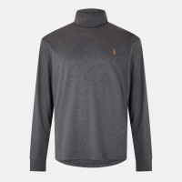 пуловер,мъжки,пуловери,polo,ralph,lauren,soft,cotton,roll,neck,jumper,barclay,heather