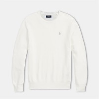 пуловер,мъжки,пуловери,polo,ralph,lauren,textured,pony,jumper,deckwash,white