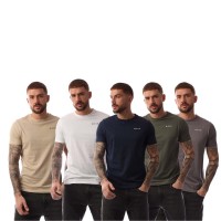 тениска,облекла,на,разпродажба,мъжки,тениски,nicce,buena,5,pack,t,shirts,multi,colour
