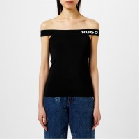 поли,и,къси,панталони,дамски,плетени,дрехи,hugo,satchie,knit,top,black