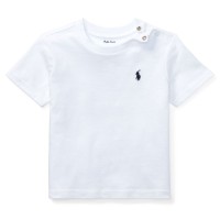 тениска,детски,3/4,панталони,polo,ralph,lauren,kids',cotton,short,sleeve,crew,neck,t,shirt,white
