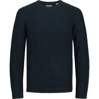 пуловер,облекла,на,разпродажба,мъжки,пуловери,jack,and,jones,will,knitted,crew,neck,jumper,navy,blazer