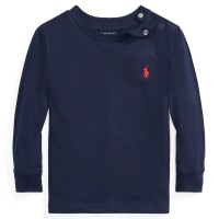 бебешка,тениска,детски,облекла,polo,ralph,lauren,baby,boys,long,sleeve,t,shirt,cruise,navy