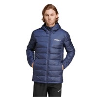 яке,мъжки,softshell,якета,мъжки,якета,adidas,terrex,multi,light,down,hooded,jacket,navy