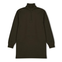 детска,тениска,fear,of,god,essentials,unisex,kids,halfzip,mockneck,t,shirt,dress,off,black