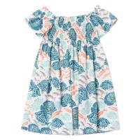 рокля,детски,3/4,панталони,kenzo,kids',smock,dress,white