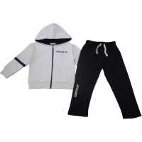 суичър,дрехи,за,училище,ученическо,облекло,детски,екипи,firetrap,athletic,hoodie,tracksuit,set,cream,black