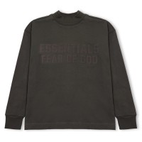 детска,тениска,fear,of,god,essentials,unisex,kids,long,sleeve,oversized,fit,t,shirt,off,black
