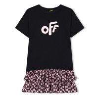рокля,детски,облекла,off,white,off,tee,dress,jn99,black,pink