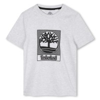 тениска,детски,3/4,панталони,timberland,kids',classic,logo,t,shirt,grey