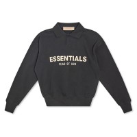 детска,блуза,с,яка,детски,3/4,панталони,fear,of,god,essentials,unisex,kids',long,sleeve,polo,shirt,stretch,limo