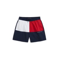 детски,3/4,панталони,tommy,hilfiger,tommy,flag,swim,jn62,night,navy,c1g