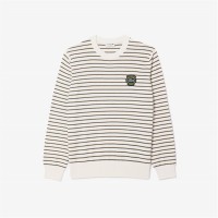 пуловер,мъжки,пуловери,lacoste,badge,jumper,white,ity