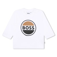 детска,тениска,детски,облекла,boss,logo,t,shirt,infants,white,10p