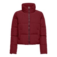 яке,дамски,жилетки,only,dolly,short,puffer,jacket,wine