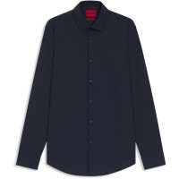 риза,мъжки,ризи,hugo,men,s,long,sleeve,plain,shirt,navy