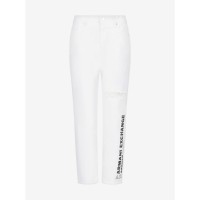 дънки,дамски,дънки,armani,exchange,j16,boyfriend,fit,jeans,white