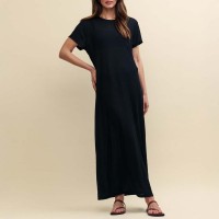 рокля,дамски,поли,и,рокли,nobodys,child,dustin,maxi,jersey,dress,black