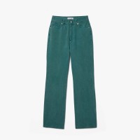 дънки,дамски,дънки,lacoste,straight,leg,natural,dye,denim,jeans,green