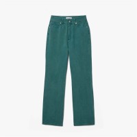дънки,дамски,дънки,lacoste,straight,leg,natural,dye,denim,jeans,green