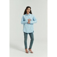 дамски,ризи,be,you,stripe,shirt,blue,stripe