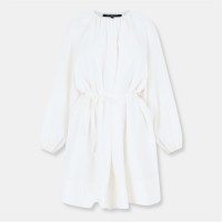 рокля,дамски,поли,и,рокли,french,connection,women's,alora,a,line,dress,10,linen,white