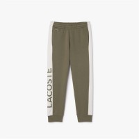 анцуг,детски,3/4,панталони,lacoste,printed,fleece,sweatpants,green