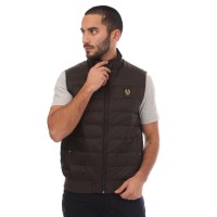 елек,belstaff,down,filled,nylon,circuit,gilet,brown