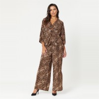дамски,къси,панталони,дамски,облекла,размер,be,you,crinkle,top,and,trouser,co,ord,set,brown