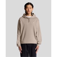 суичър,облекла,на,разпродажба,мъжки,блузи,lyle,and,scott,interlock,pullover,hoodie,brown