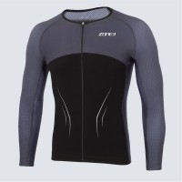 облекла,на,разпродажба,zone3,aeroforce,x,&#190;,sleeve,top,black,grey